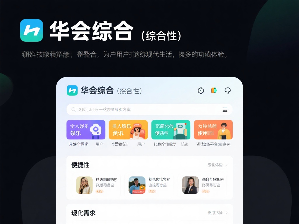 华体会综合 (华体会综合平台:全方位娱乐与服务的极致体验) 华体会综合是一个整合了多种服务的在线平台,旨在为用