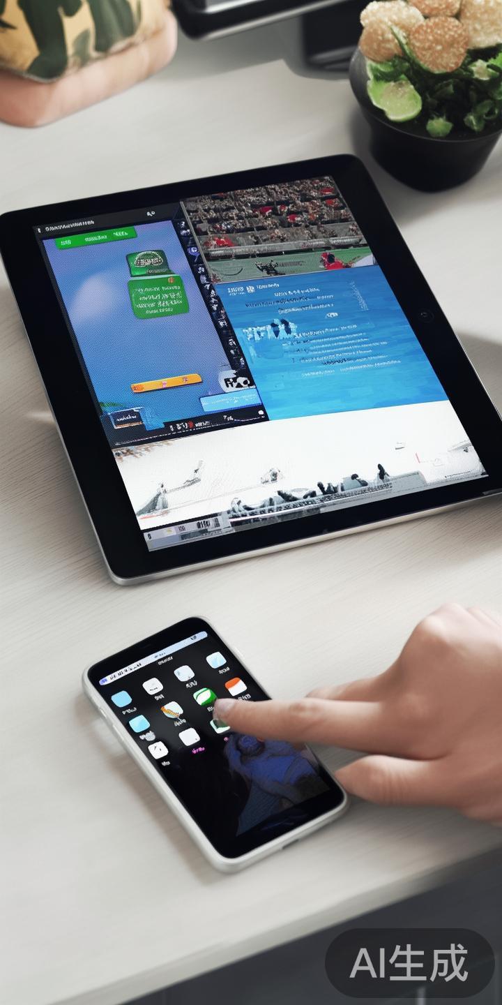 利用苹果设备的多任务处理功能。通过在iPad或iP